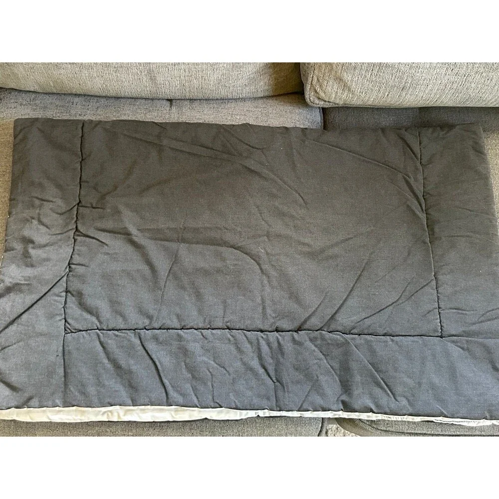 Hawaiian Polynesian Tribal Inspired Black White Unisex Baby Quilt Blanket